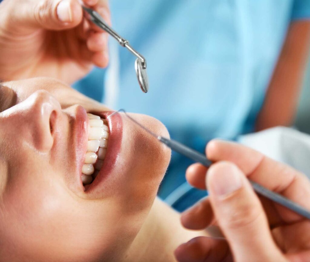 teeth cleaning graphic